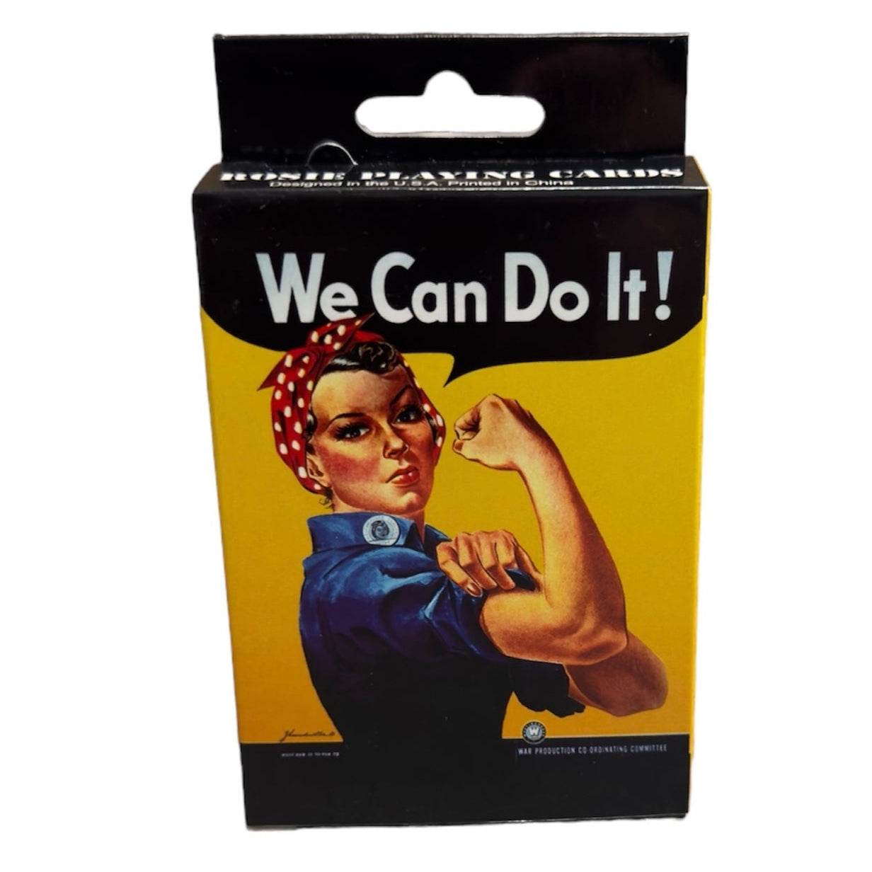 Rosie the Riveter WE CAN DO IT playing cards