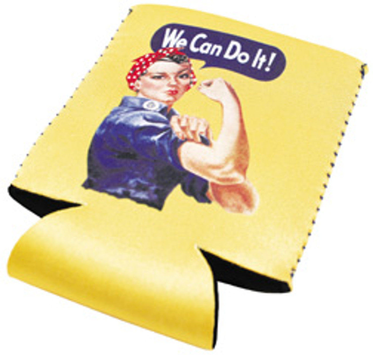 Rosie the Riveter Koozie - Can Cooler