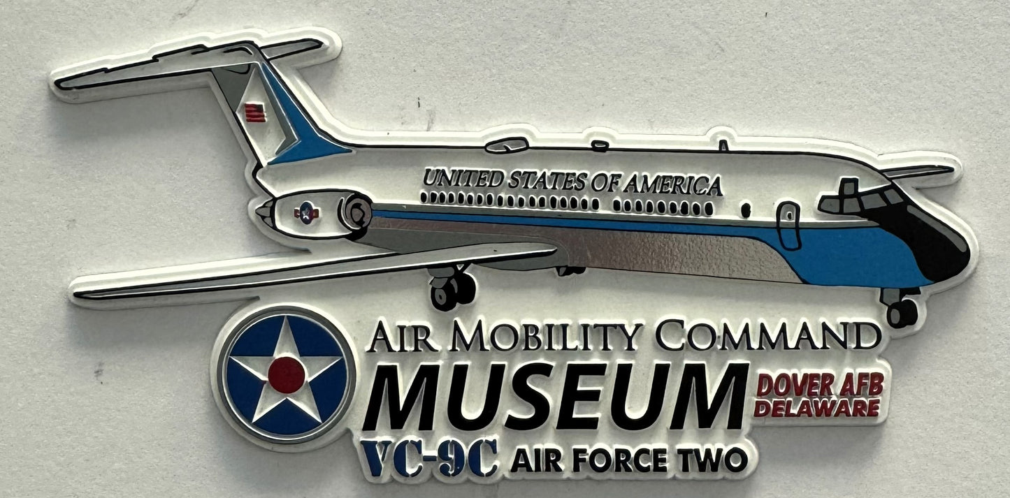 VC-9 Air Force Two AMC Rubber Magnet