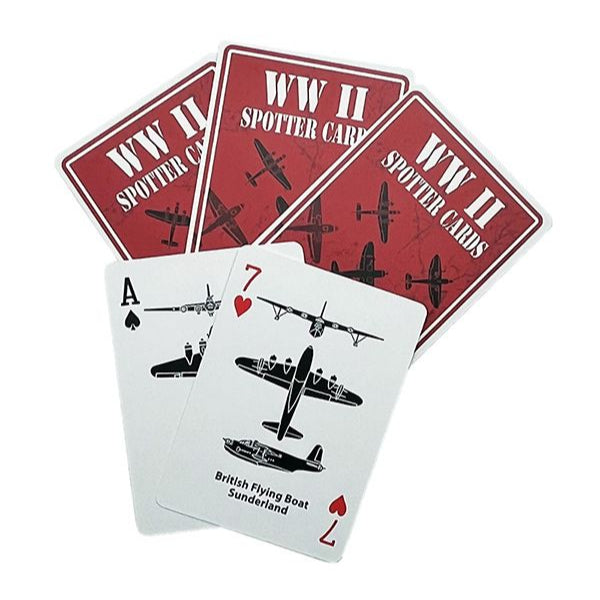 Airplane Spotter Deck WWII - Playing Cards