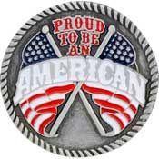 Proud to be an American Pin