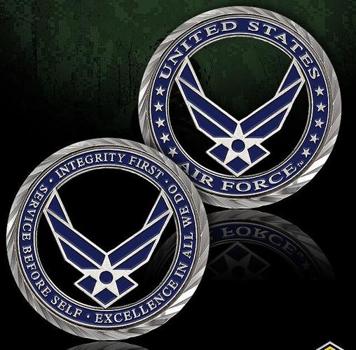US Air Force Core Values Coin