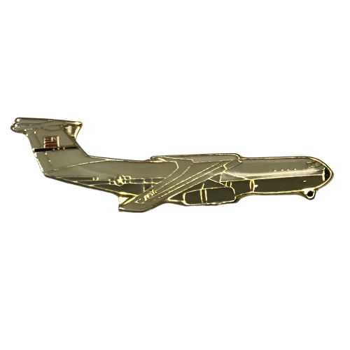 C-141 Starlifter Pin White