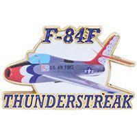 F-84F Thunderstreak Pin