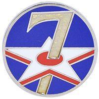 7th AF Pin