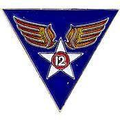 12th AF Pin