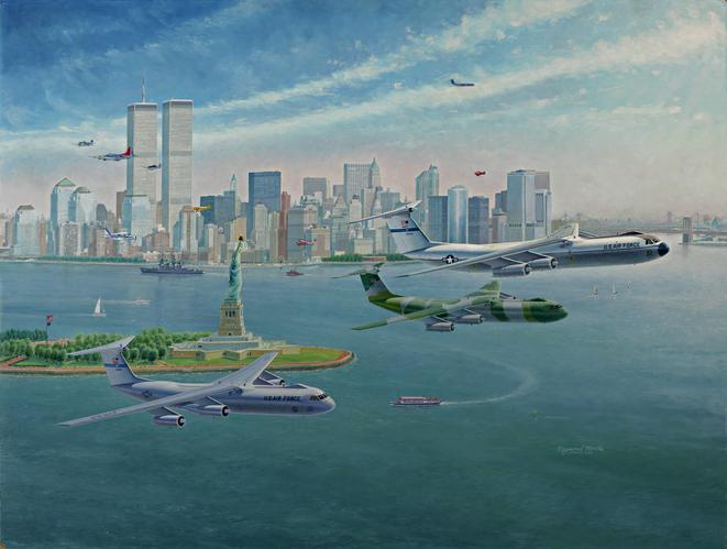 Print StarLifter Liberty Salute (Rolled) GICLEE