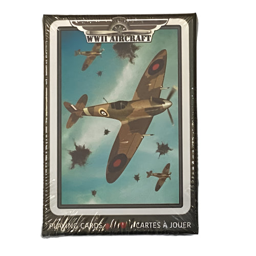 WWII Aircraft Playing Cards