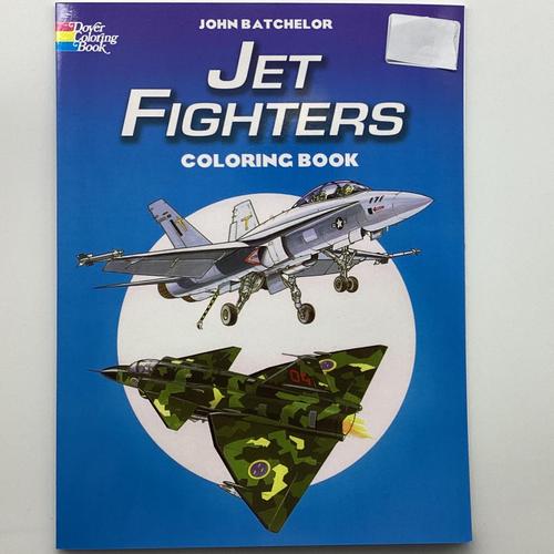 Batchelor-Jet Fighters Coloring Book