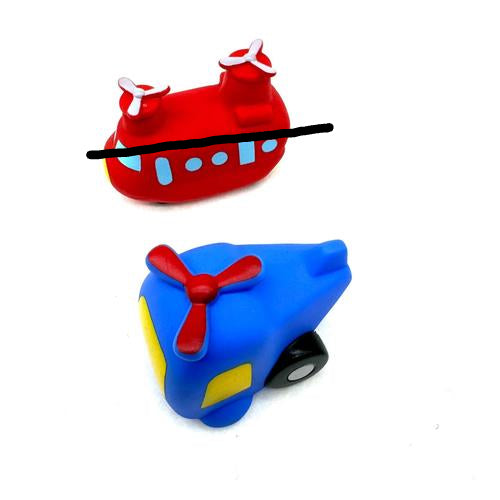 Bath Tub Toy Blue Helicopter