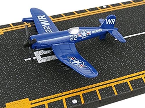 Hot Wings F4U Corsair Diecast with Runway