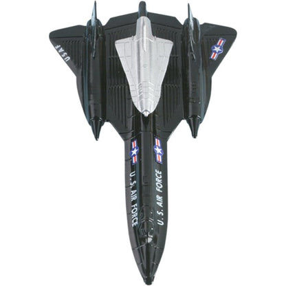 Hot Wings SR-71 Blackbird  Diecast with Runway