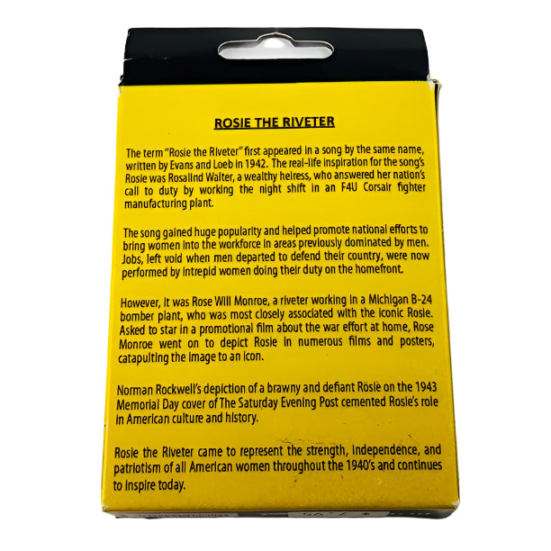 Rosie the Riveter WE CAN DO IT playing cards