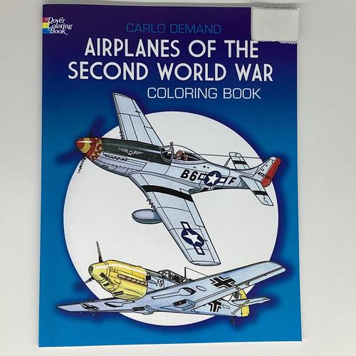 Batchelor-Airplanes of the Second World War Coloring Book