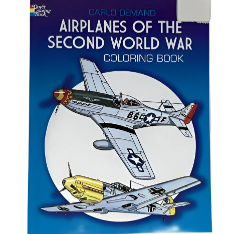 Batchelor-Airplanes of the Second World War Coloring Book