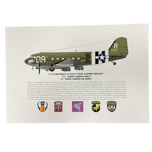 C-47 A Skytrain Turf & Sport Special Limited Print