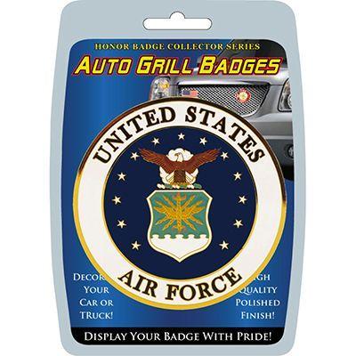 CAR GRILL BADGE-US AIR FORCE