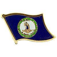Virginia Flag Pin