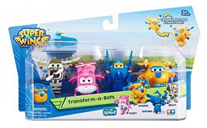 Super Wings Transform-a-Bots SWTAB4-3