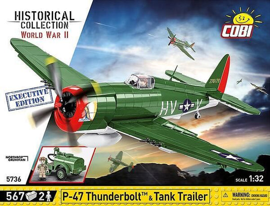 COBI P-47 Thunderbolt 477 PCS