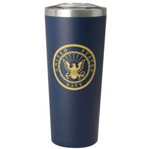 US Navy Stainless Steel Tumbler 22 Oz. Matte Navy Blue