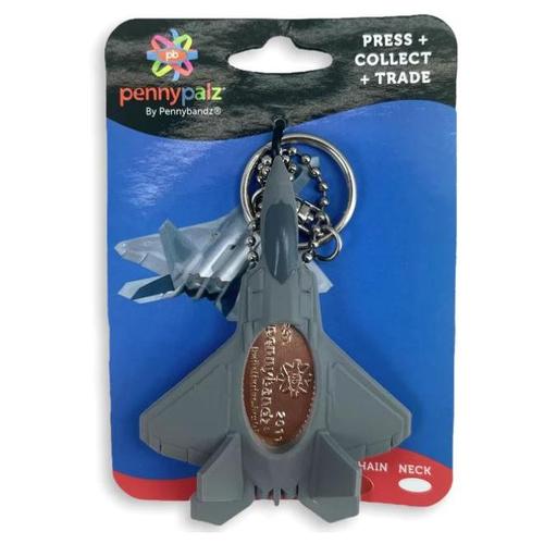 Plane Penny Keychains