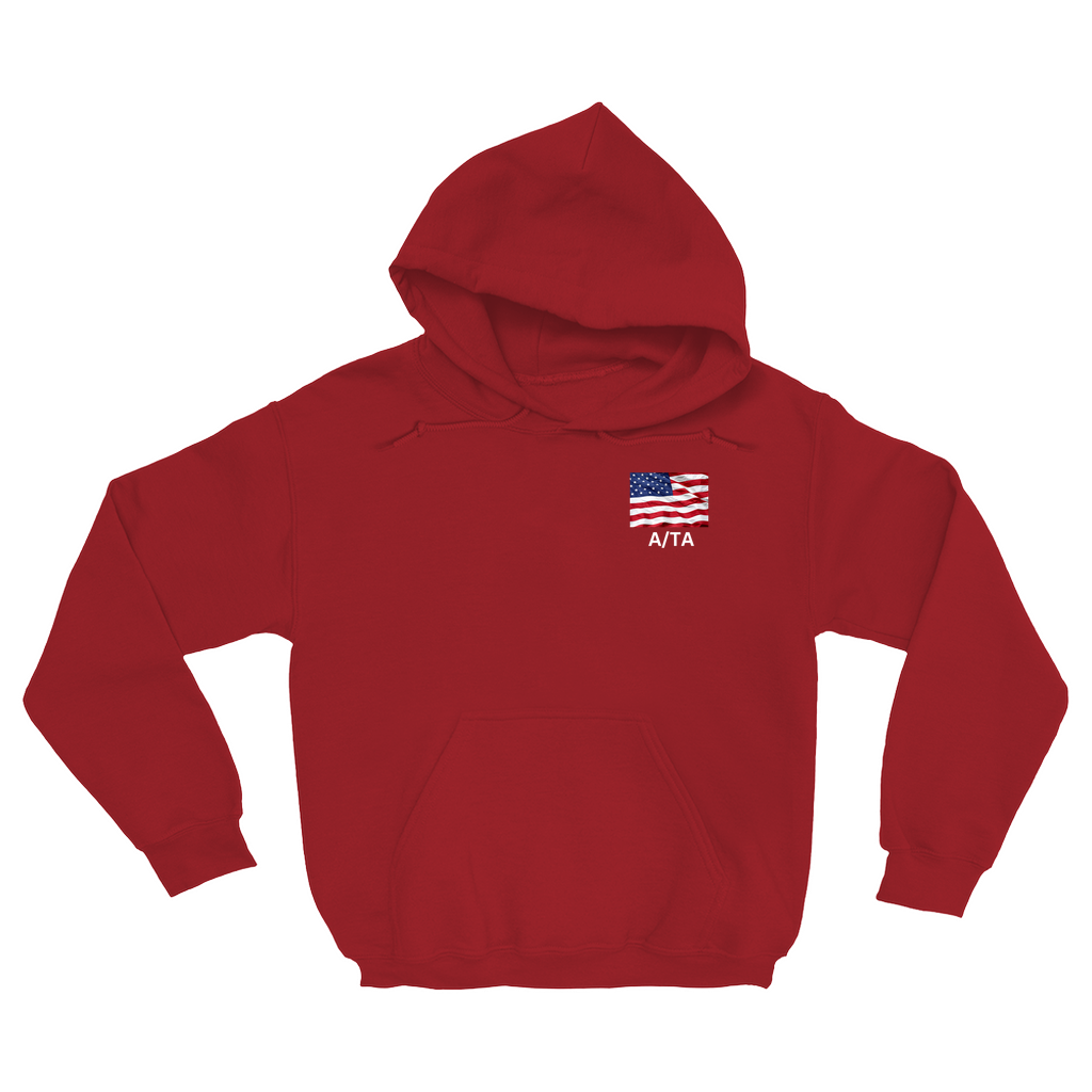 Hoodies (No-Zip/Pullover) with ATA Flag