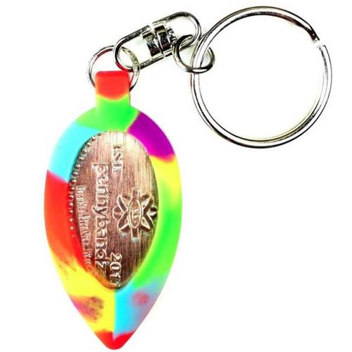 Groovy Penny Keychains