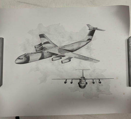 C-141 B Black & White 16" x 20" Print #2