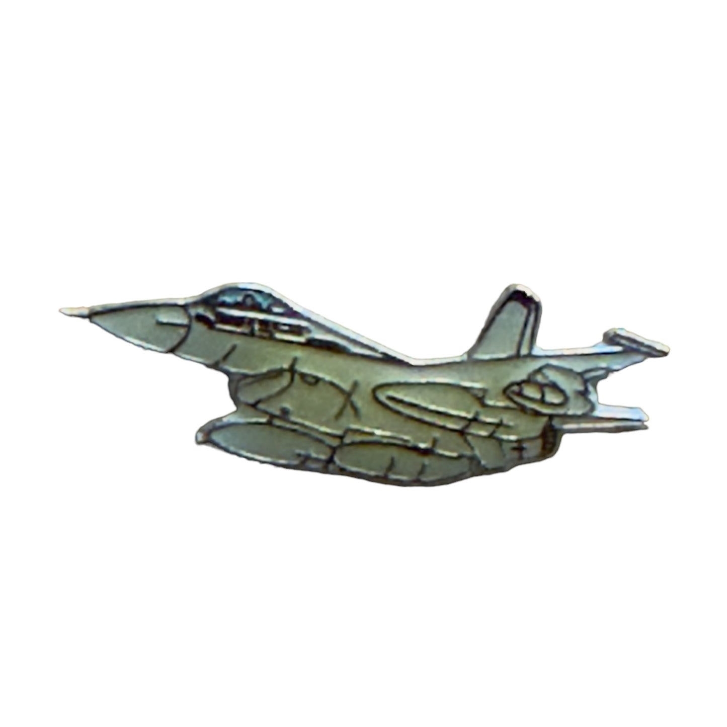 F-16 Fighting Falcon Epoxy Lapel or Hat Pin