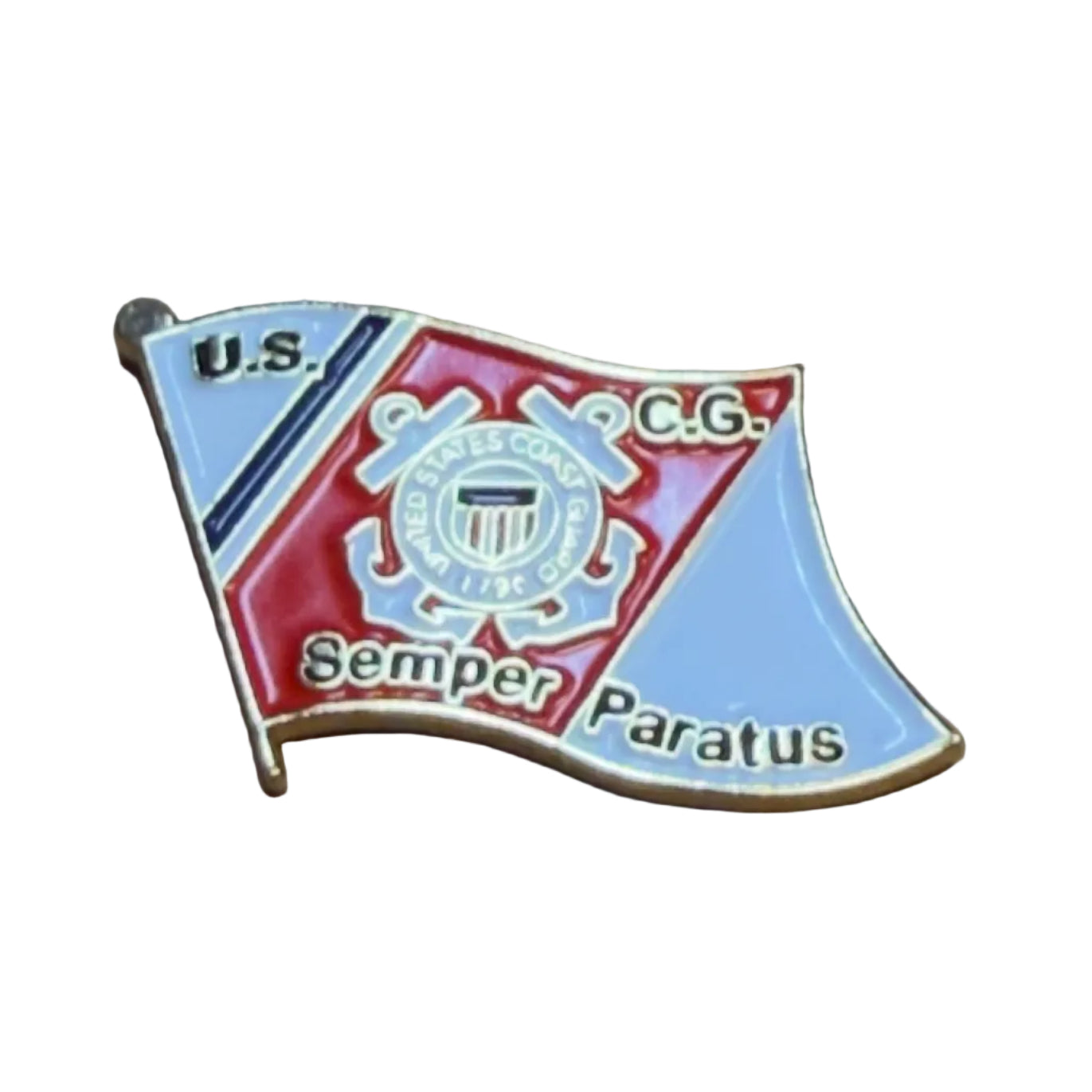 USCG Flag Pin