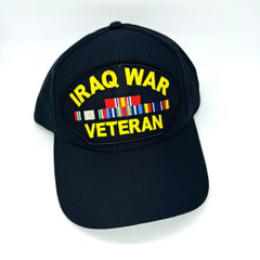 Iraq War Veteran With 4 Ribbons Cap