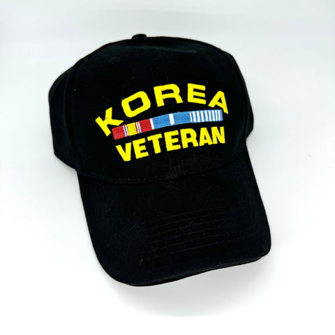 Korea Veteran Service Ribbon Baseball Hat