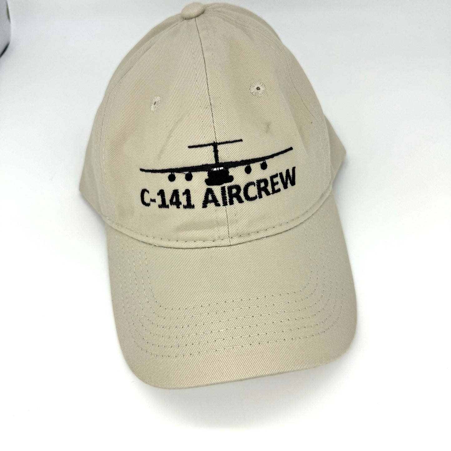 C-141 Starlifter Aircrew Cap - Hat Embroidered Unstructured Twill
