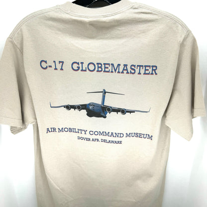 C-17 Globemaster Short Sleeve T-Shirt Sand