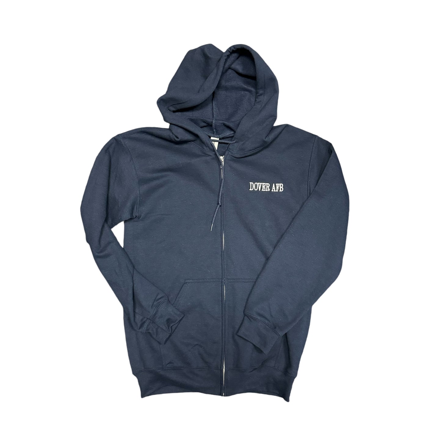 DOVER AFB Zip Hoodie Embroidered