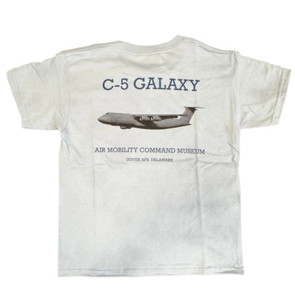 C-5 Galaxy AMC Museum Logo Youth T-shirt
