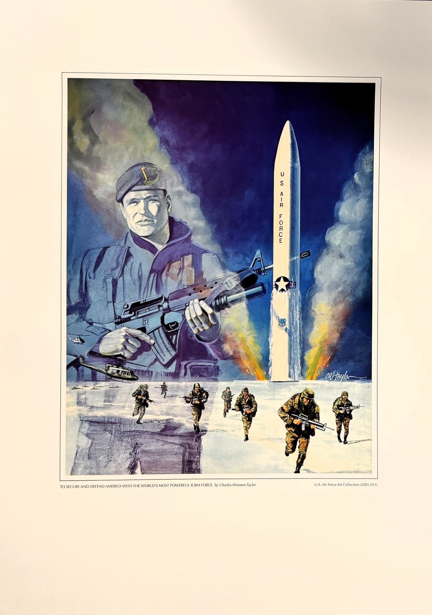 To Secure and Defend America with the World's Most Powerful ICBM Force by Charles Winston Taylor