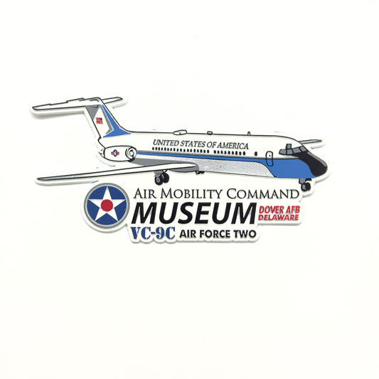 AMC VC-9 Air Force Two Rubber Magnet