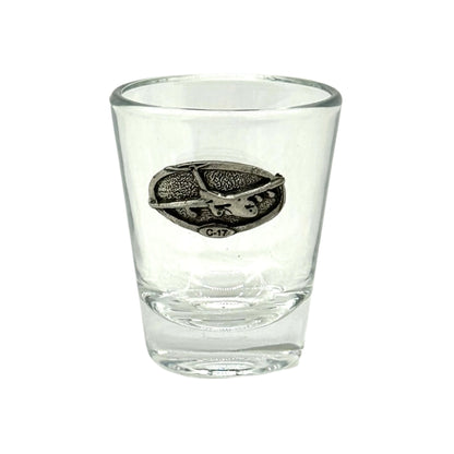 C-17 Shot Glass Pewter