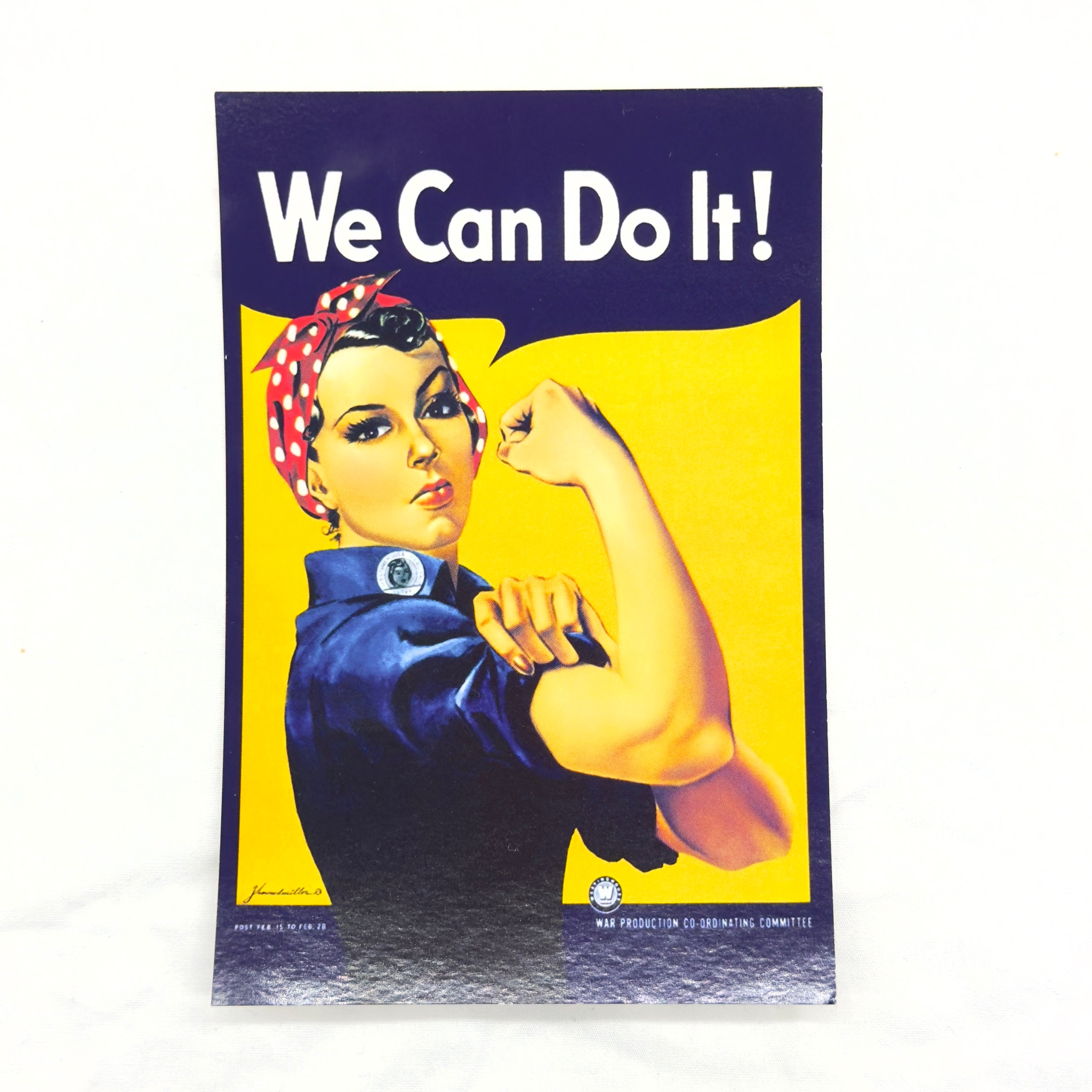 Rosie the Riveter Post Card – Air Mobility Command Museum Store