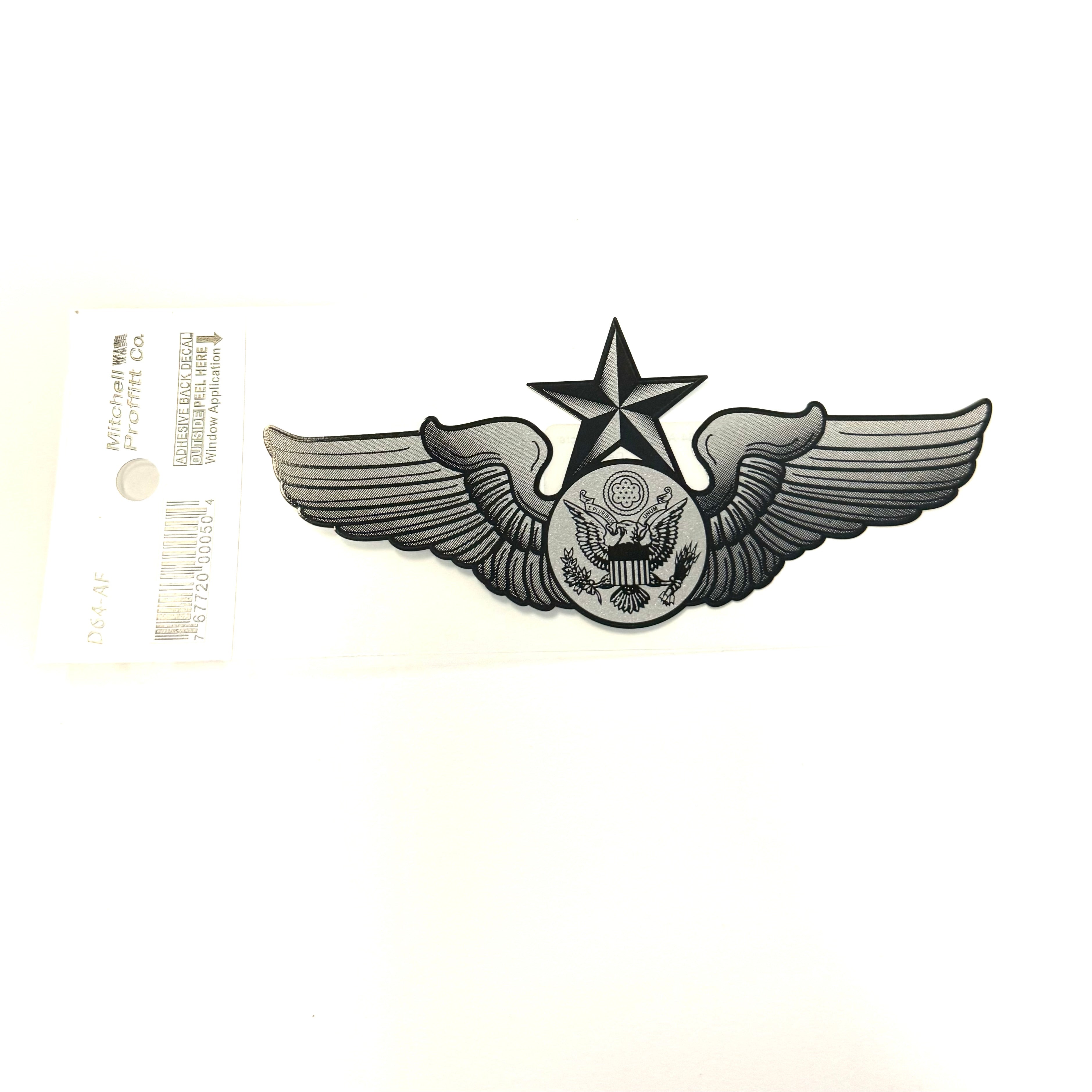 Senior Enlisted Aircrew Badge Decal – Air Mobility Command Museum Store