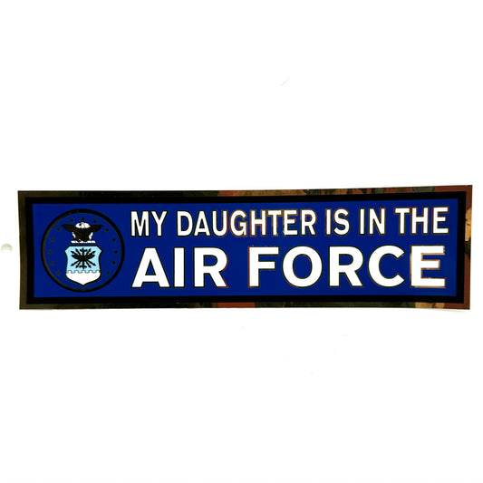Air Force Daughter Bumper Sticker