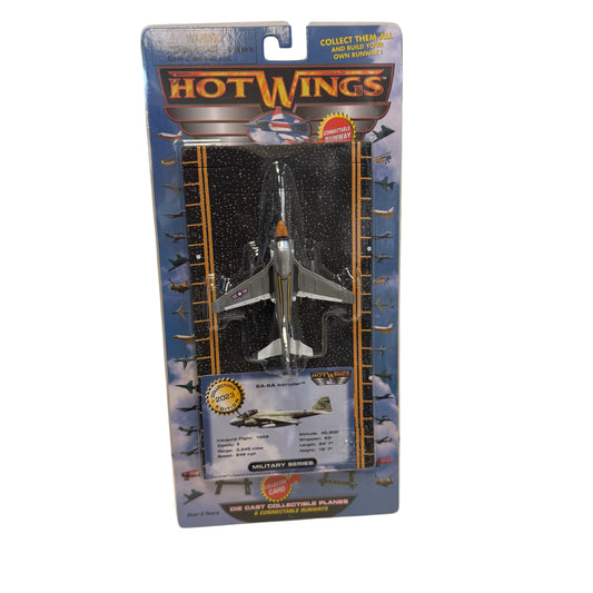 Hot Wings A-6 Intruder Die Cast Plane with Runway