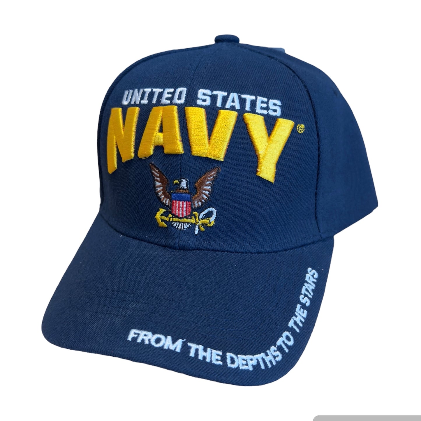 United States Navy Embroidered Hat - Blue Navy