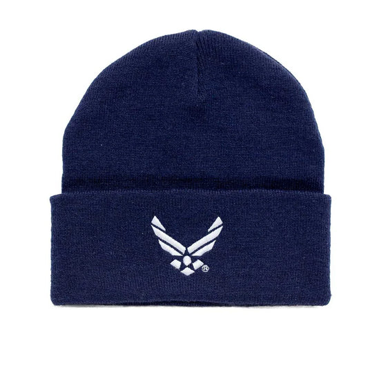 Air Force Stocking Hat Navy Blue with cuff