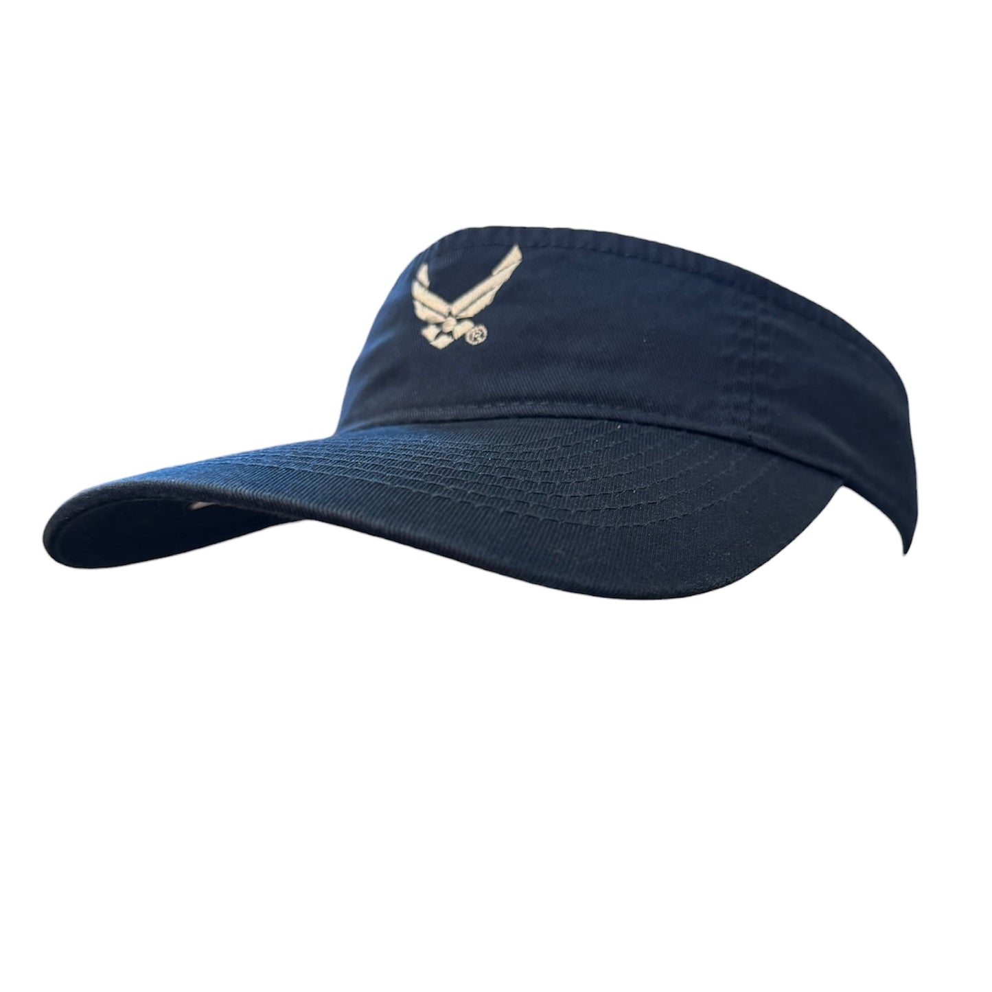 Air Force Symbol on Blue Golf Visor