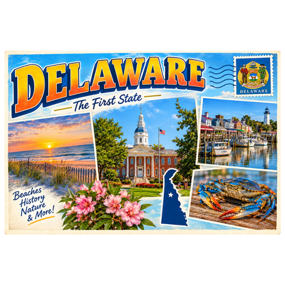 Delaware Postcard