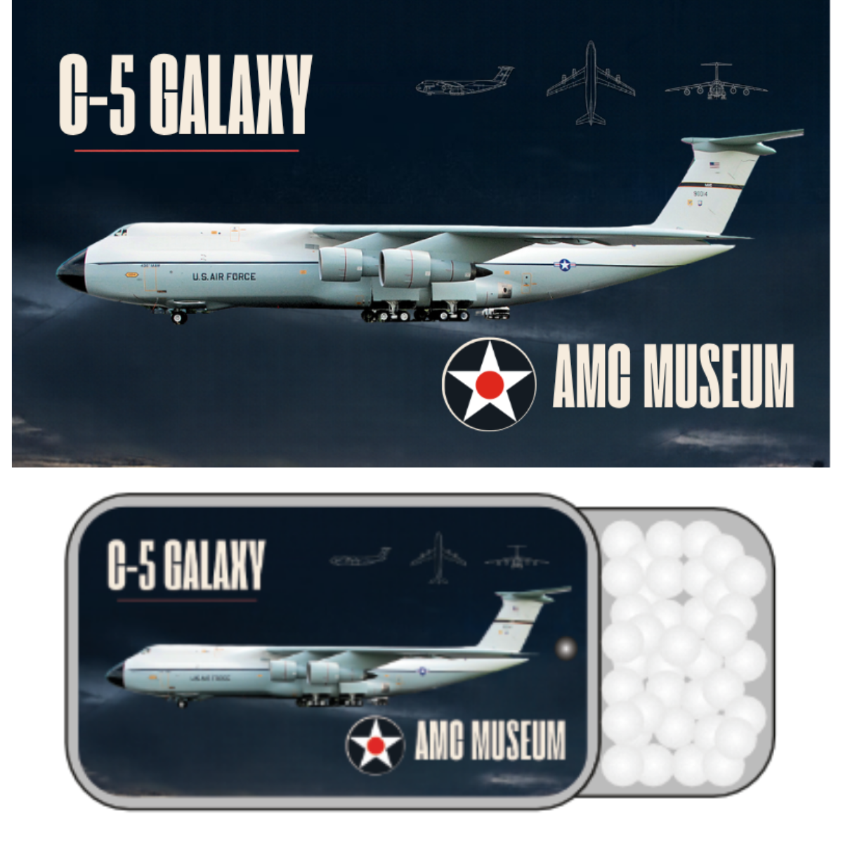 C-5 Galaxy Sugar-free Mints