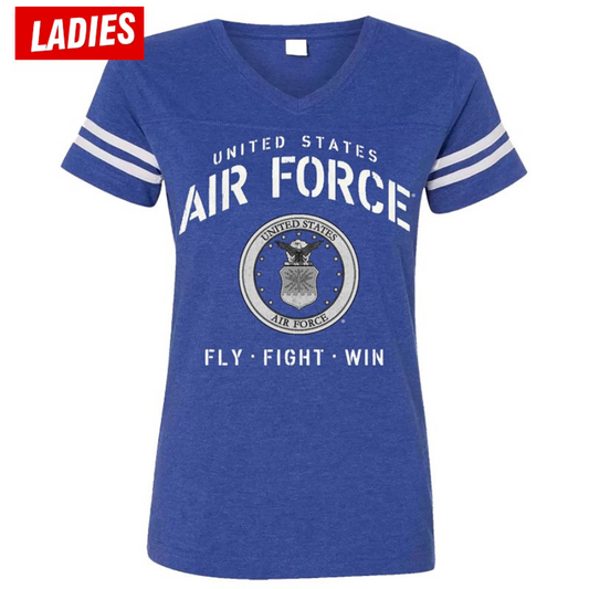 Air Force Ladies Stencil T-Shirt